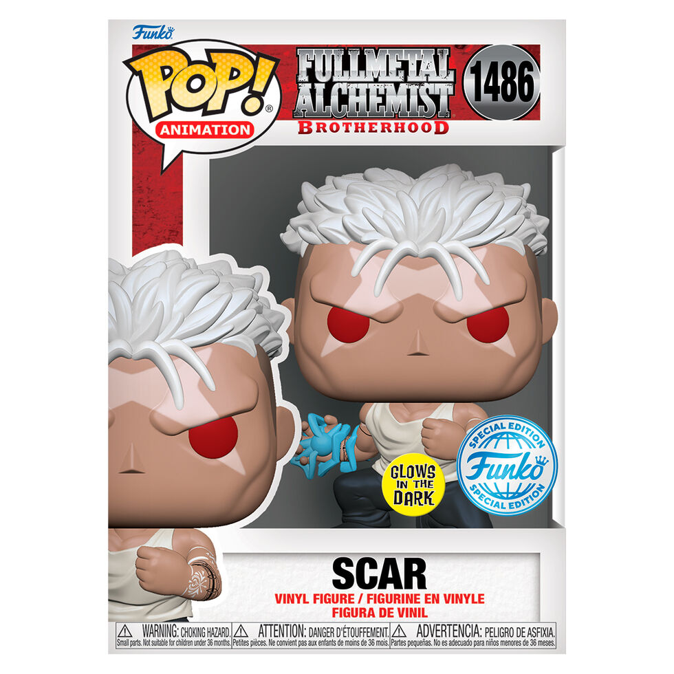 POP figure Fullmetal Alchemist Brotherhood Scar Exclusive 1