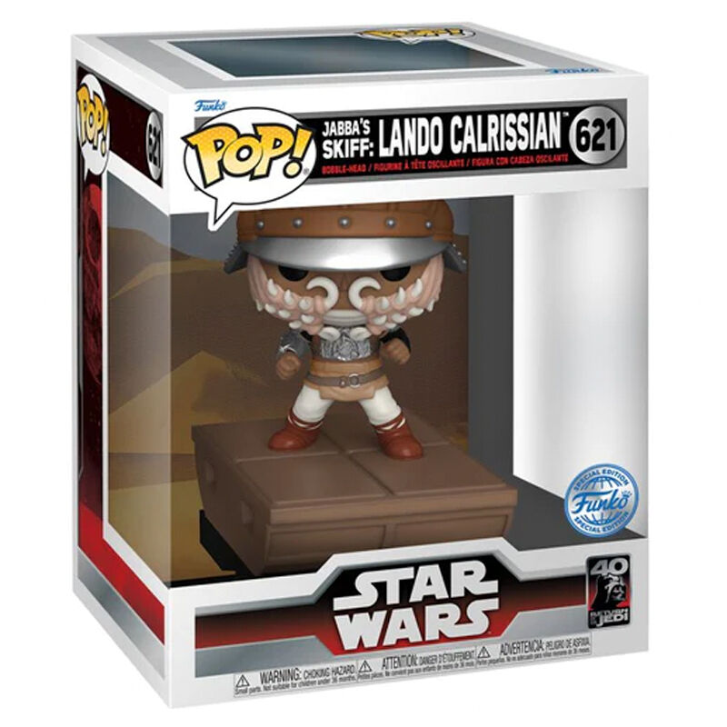 POP figure Deluxe Star Wars Jabba Skiff Lando Calrissian Exclusive 2