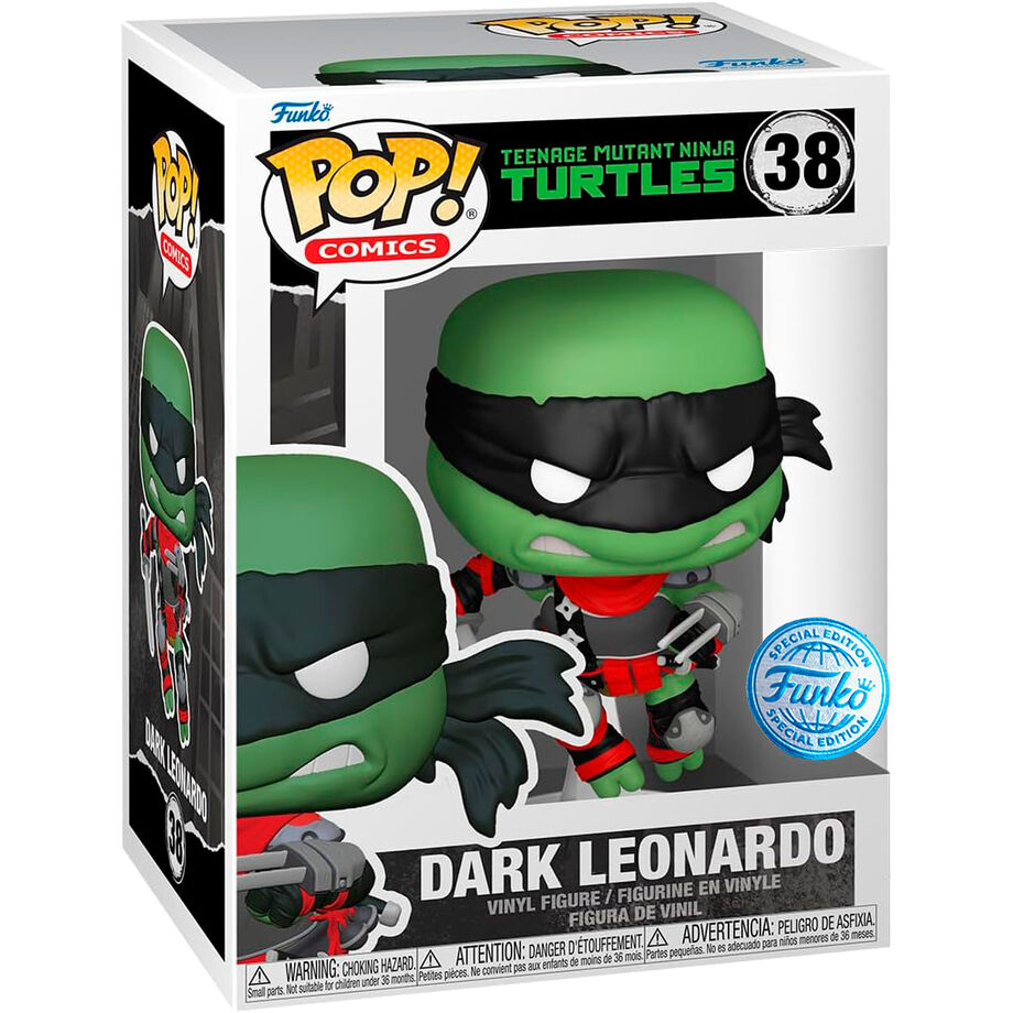 POP figure Ninja Turtles Teenage Mutant Dark Leonardo Exclusive 2