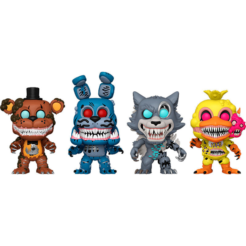POP pack 4 figures Five Nights at Freddys Exclusive 1