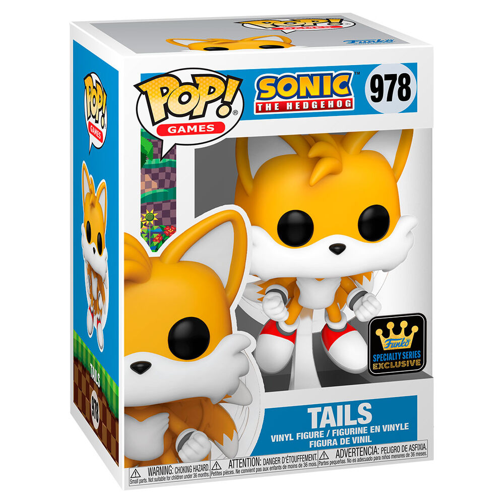 POP figure Sonic The Hedgehog Tails Exclusive 5 + 1 Chase 1