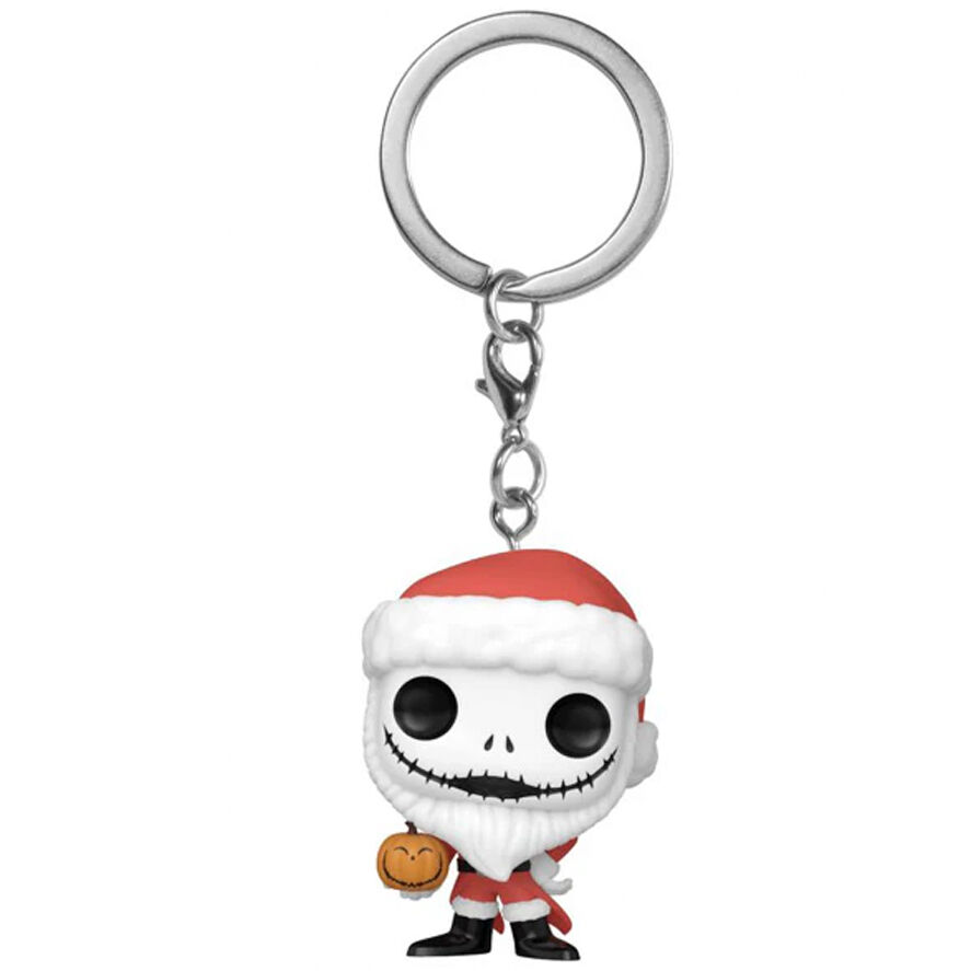 Pocket POP Keychain Disney Nightmare Before Christmas Santa Jack Exclusive 1