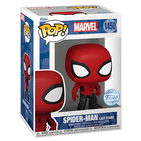 POP figure Marvel Spiderman Last Stand Exclusive