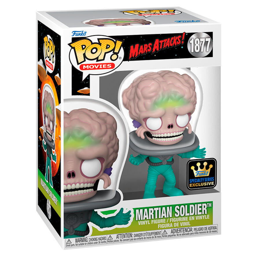 POP figure Mars Attacks Martian Soldier Exclusive 2
