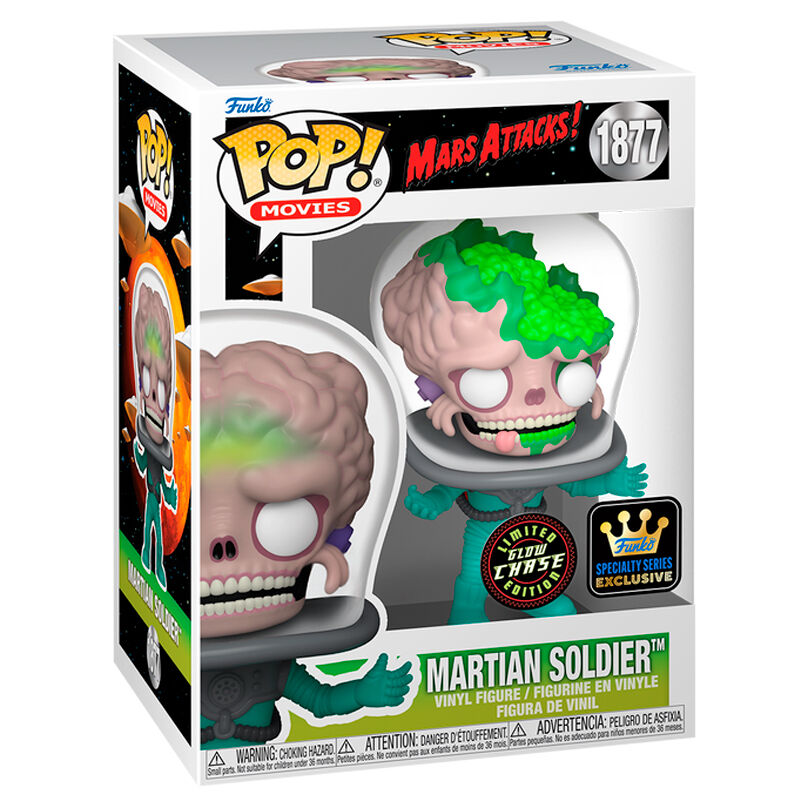 POP figure Mars Attacks Martian Soldier Exclusive Chase 1