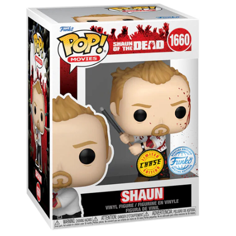 POP figure Shaun of the Dead Shaun Exclusive Chase 2