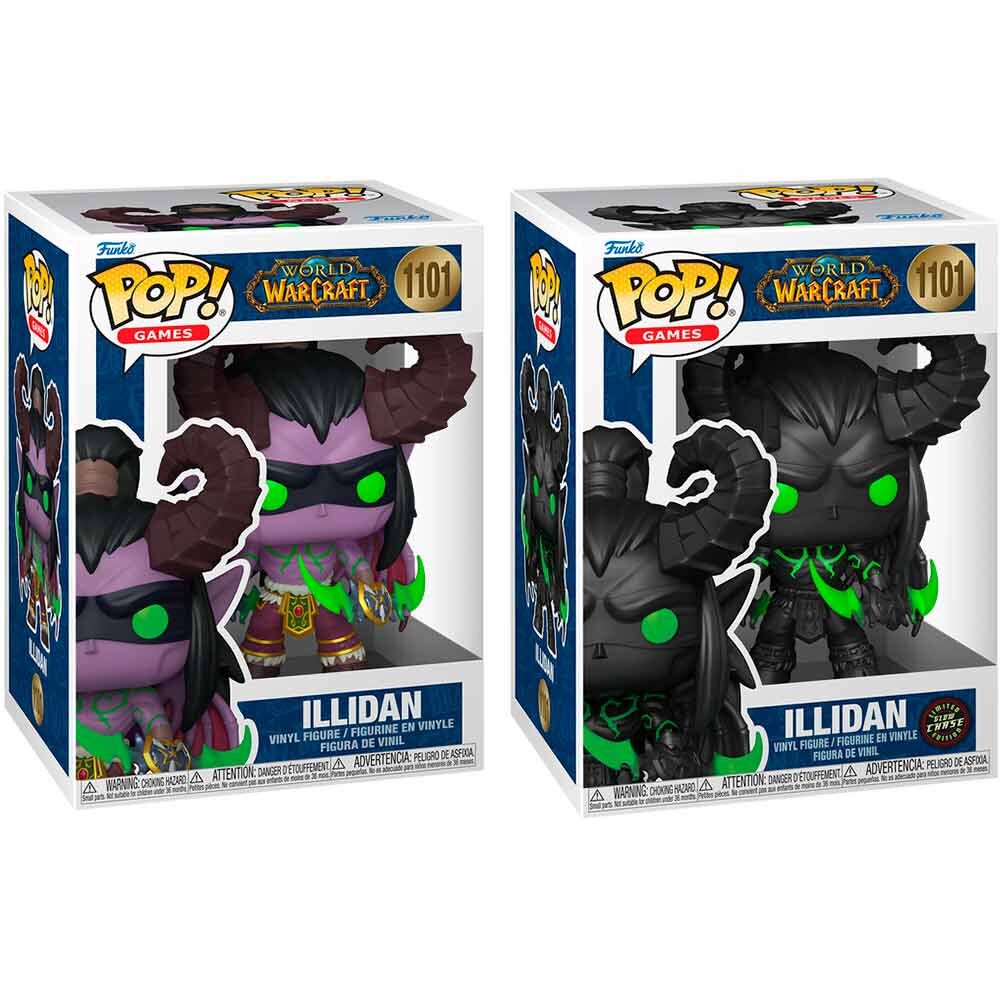 POP figure World of Warcraft Illidan 5 + 1 Chase 5