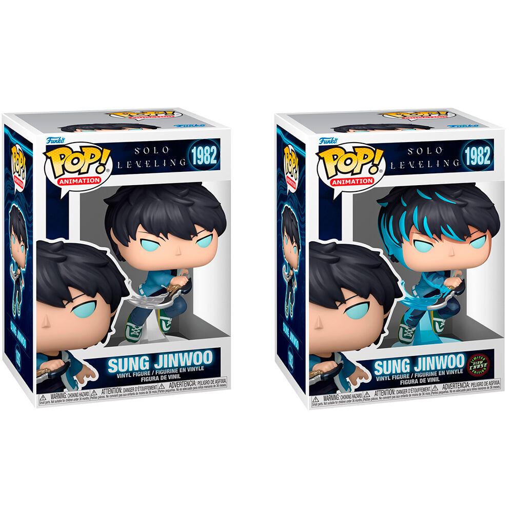 POP figure Solo Leveling Sung Jinwoo 5 + 1 Chase 1