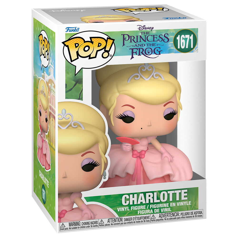 POP figure Disney The Princess and the Frog Charlotte 5 + 1 Chase 1