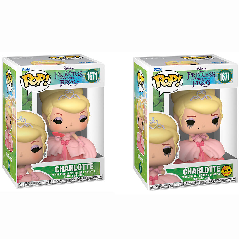 POP figure Disney The Princess and the Frog Charlotte 5 + 1 Chase 5