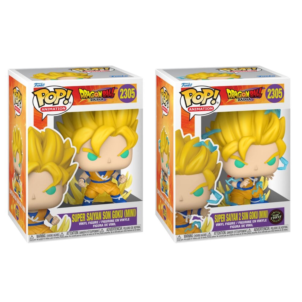 POP figure Dragon Ball Daima Super Saiyan Son Goku Mini 5 + 1 Chase 2
