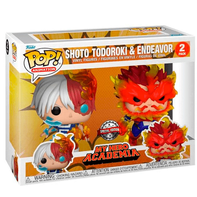 POP pack 2 My Hero Academia Shoto Todoroki & Endeavor Exclusive 2