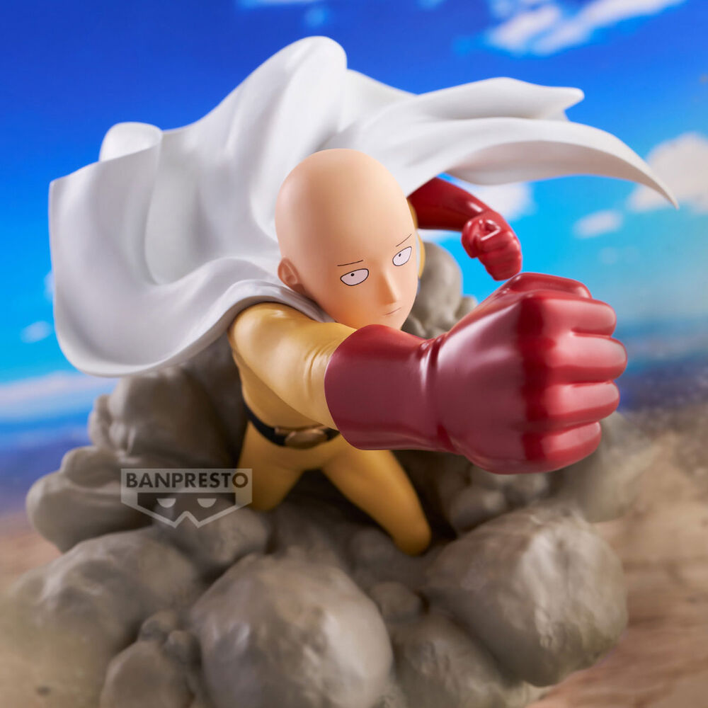 One Punch Man Saitama figure 15cm 2
