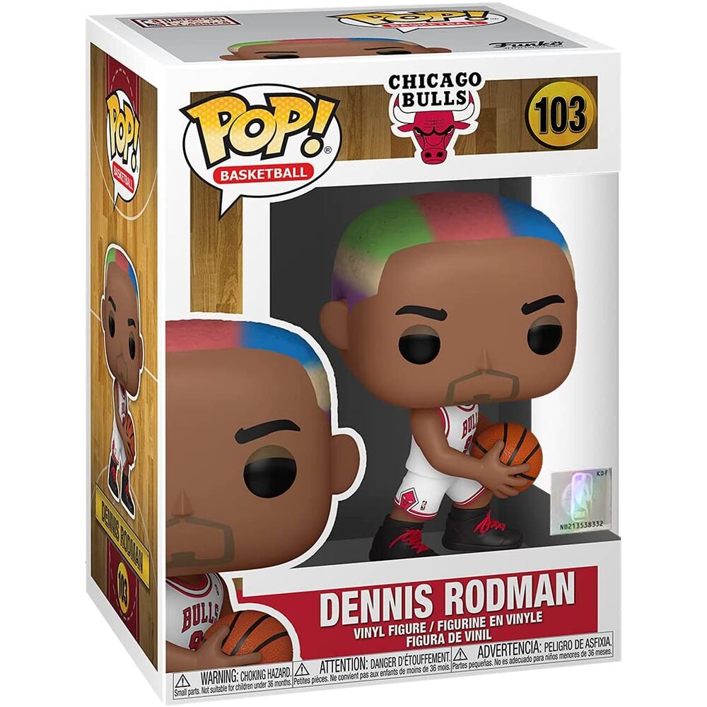 POP figure NBA Legends Dennis Rodman Bulls Home 2