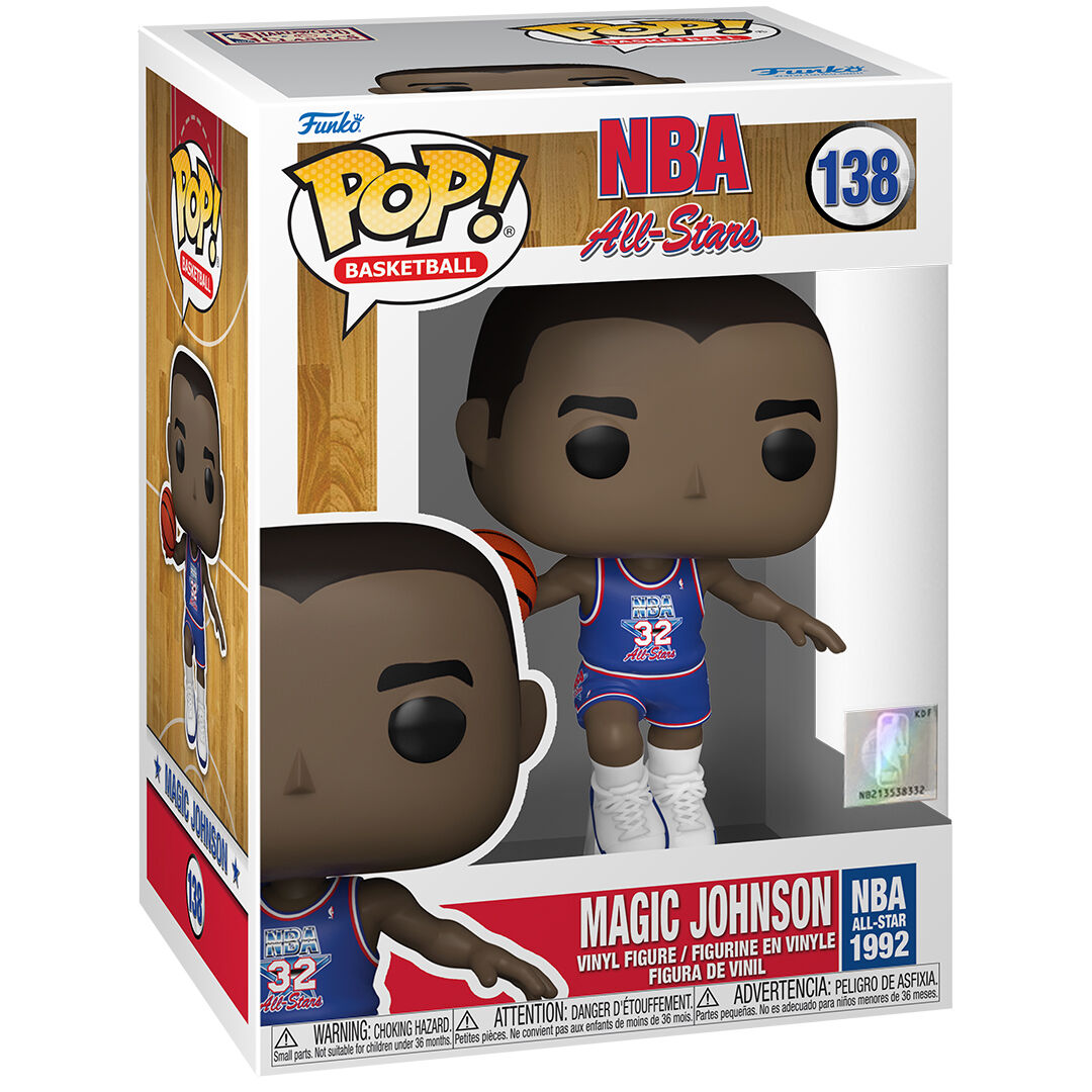 POP figure NBA All Star Magic Johnson 1992 3