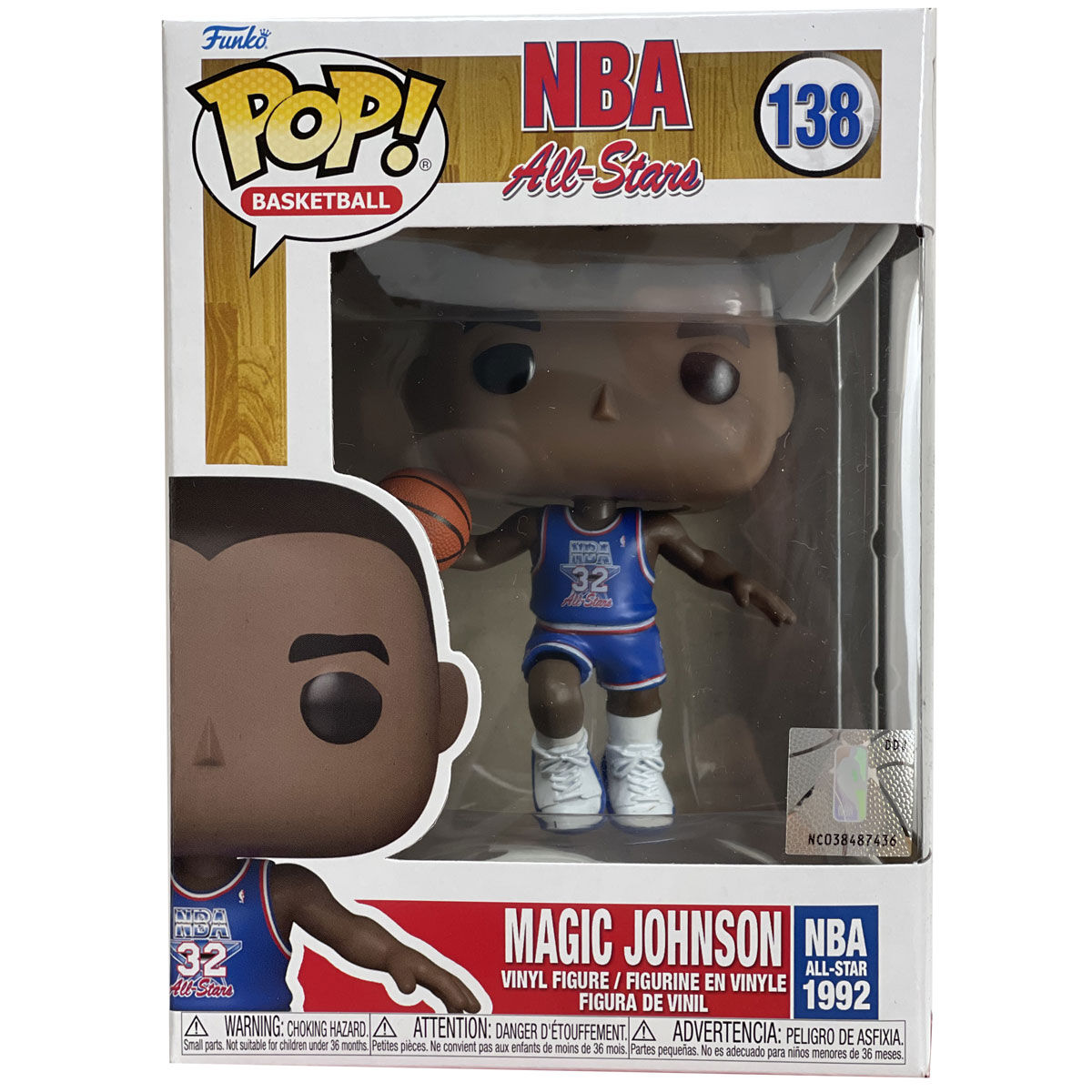 POP figure NBA All Star Magic Johnson 1992 4