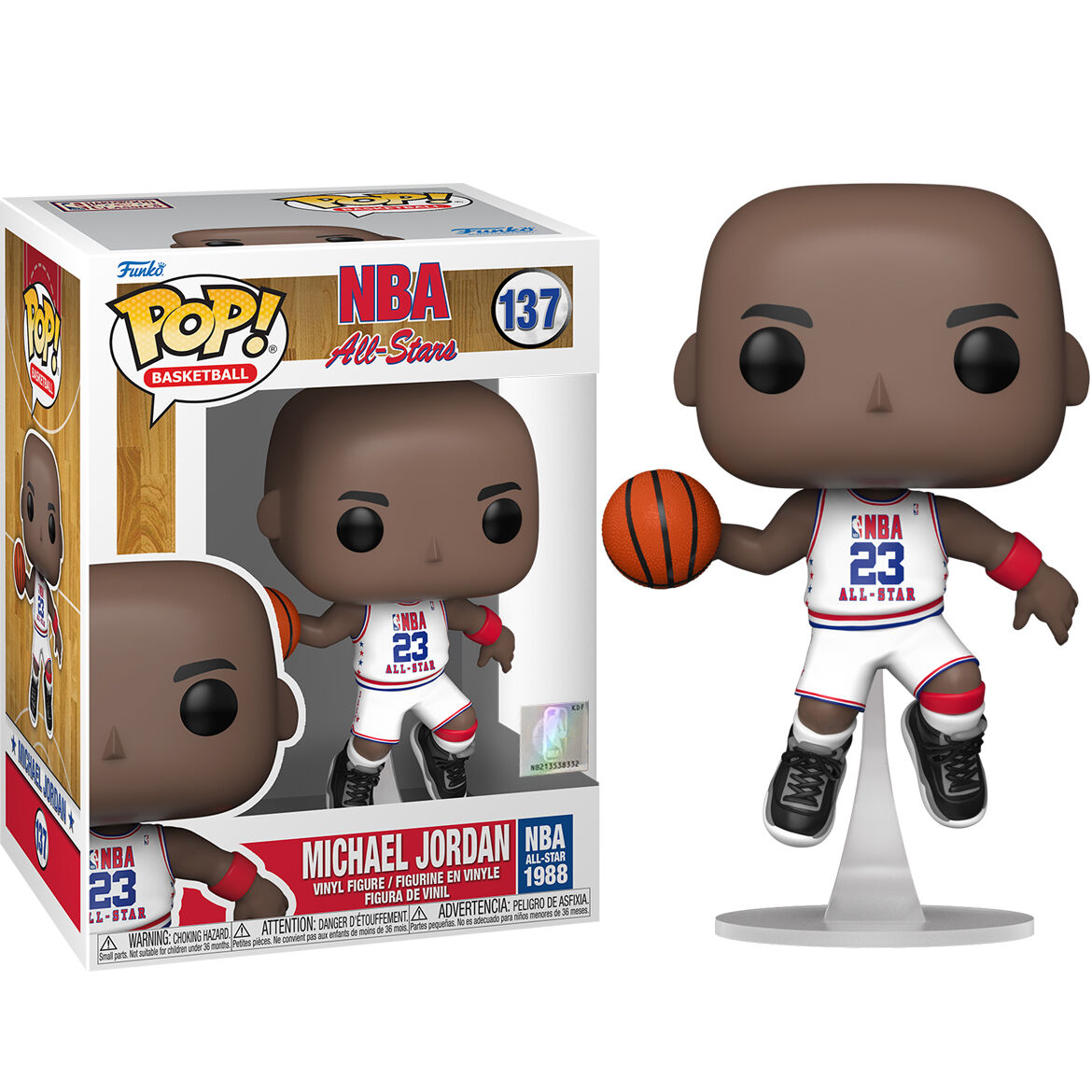 POP figure NBA All Stars Michael Jordan 1988 1