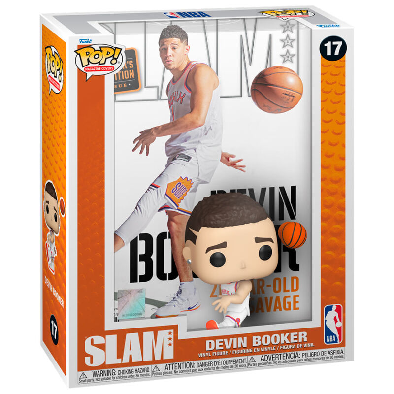 POP figure Cover NBA Slam Devin Booker 2