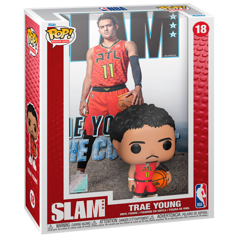 POP figure Cover NBA Slam Trae Young 2