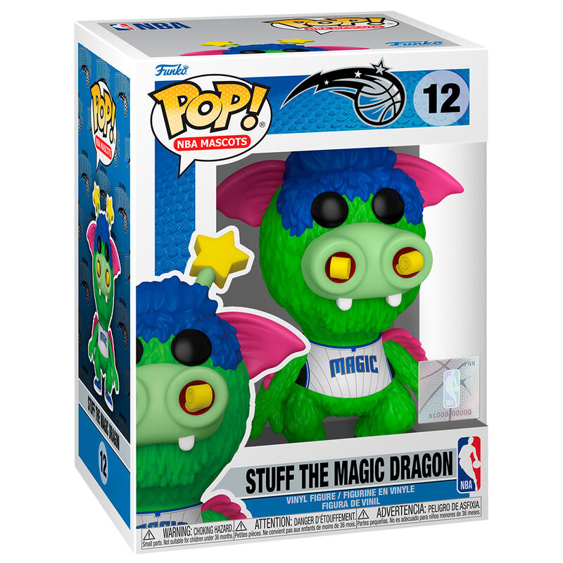 POP figure NBA Orlando Stuff the Magic Dragon 1