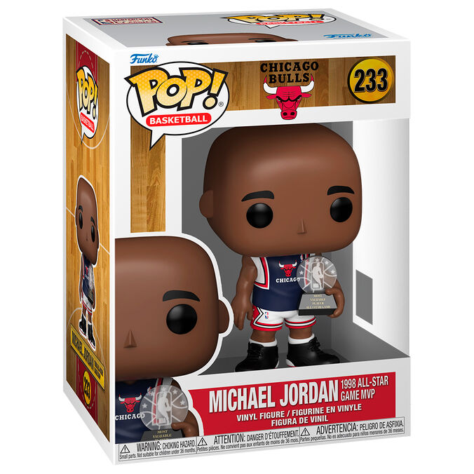 POP figure Chicago Bulls Michael Jordan 1998 All-Star Game MVP 1