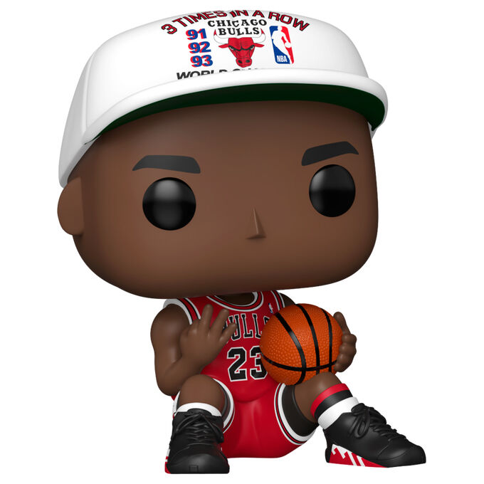 POP figure NBA Chicago Bulls Michael Jordan 3 Times in a Row 1