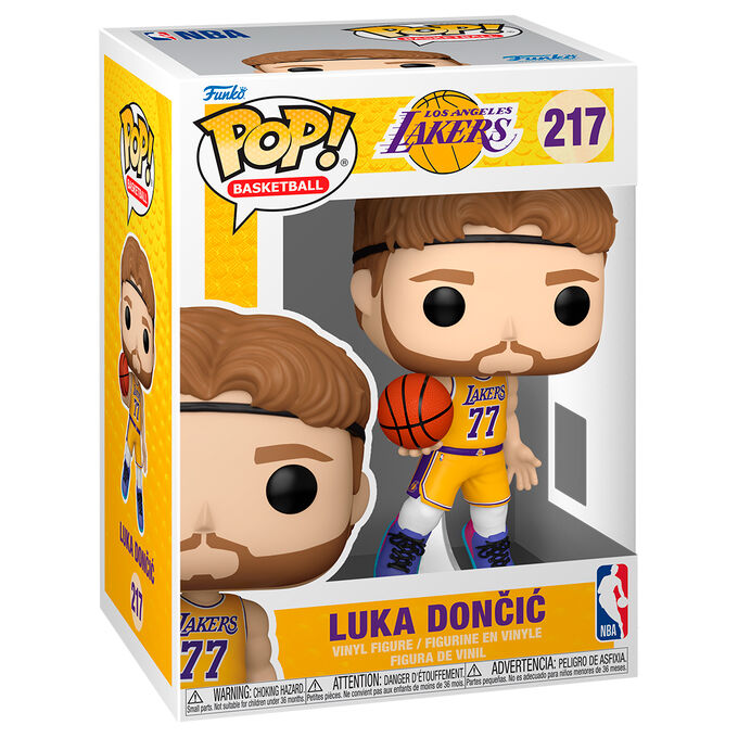 POP figure NBA Los Angeles Lakers Luka Dončić 2