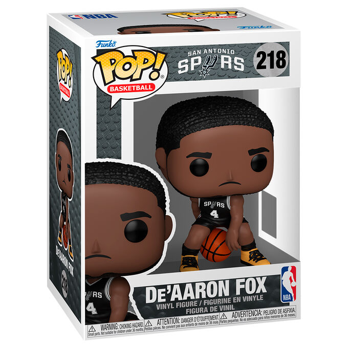 POP figure NBA San Antonio Spurs De'Aaron Fox 2