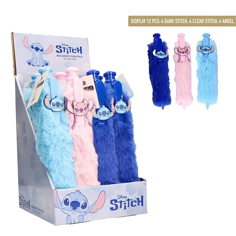 Disney Stitch assorted plush pen
