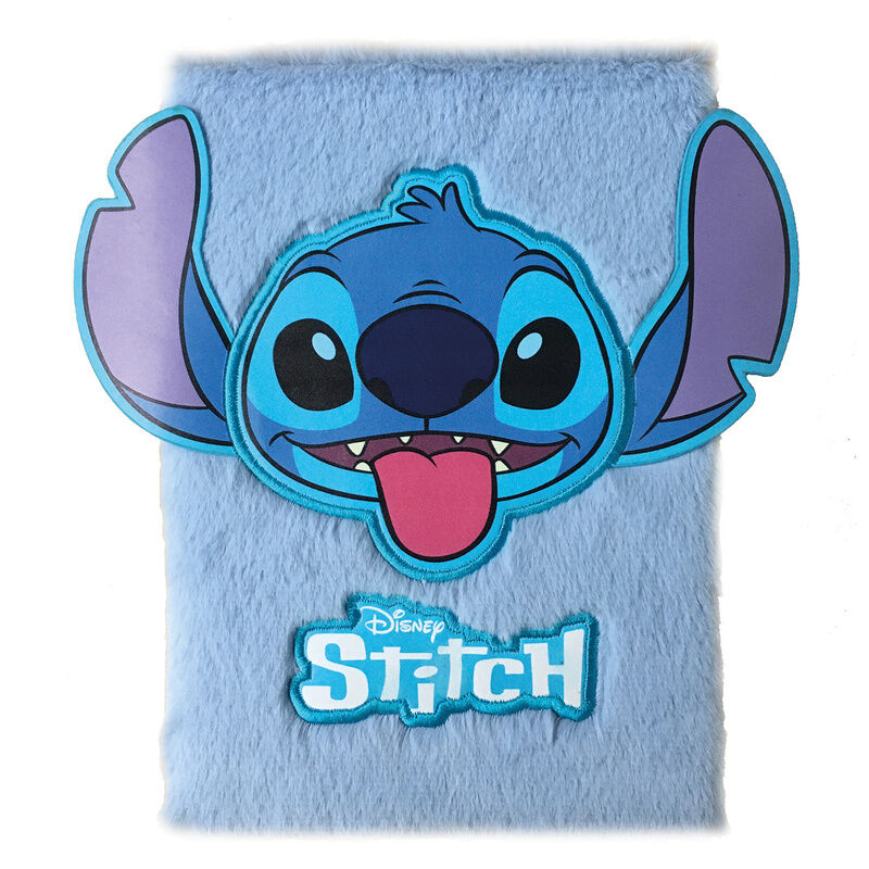 Disney Stitch A5 plush notebook 1