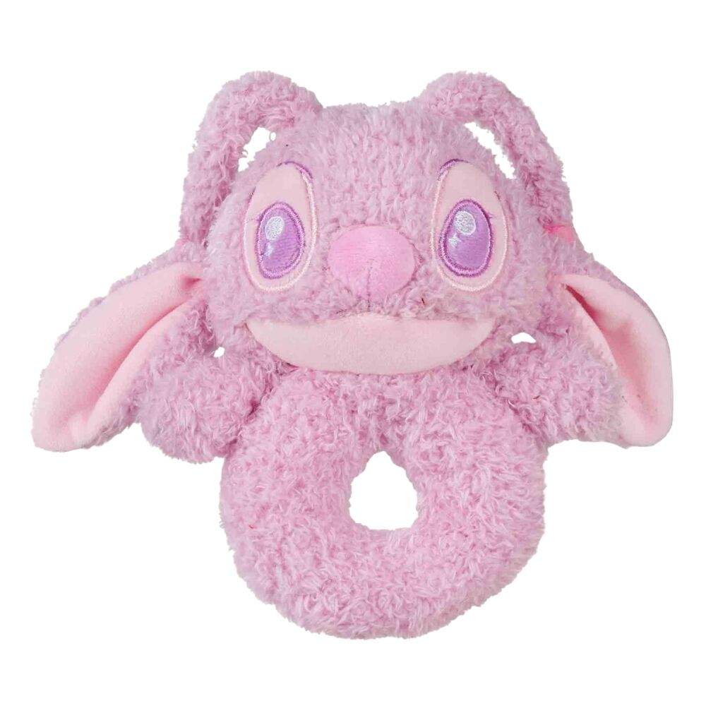 Disney Stitch Angel Rattle plush toy 1