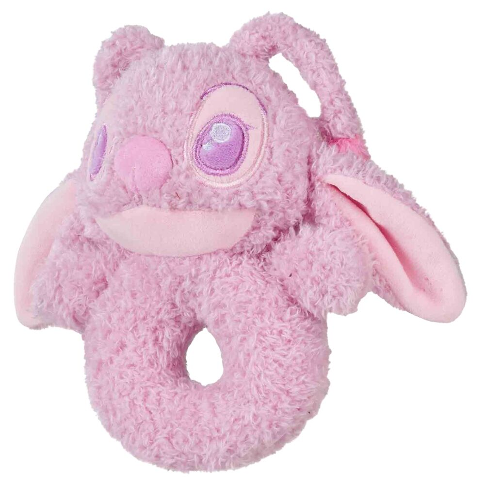 Disney Stitch Angel Rattle plush toy 2