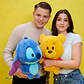 Disney Stitch cuddly plush toy 35cm - Thumbnail 3
