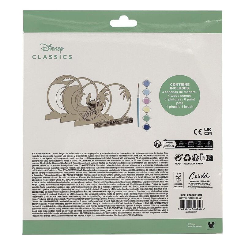 Disney Stitch colouring figure 4