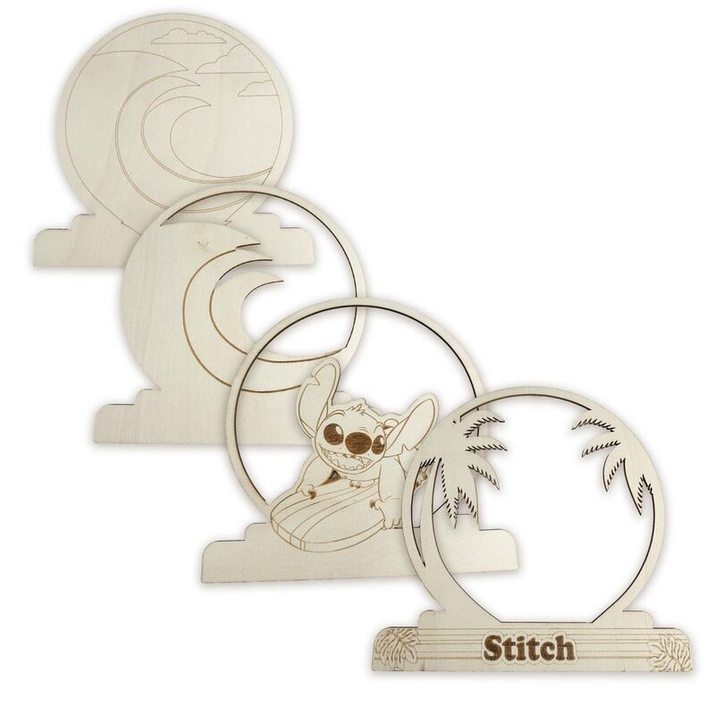 Disney Stitch colouring figure 5