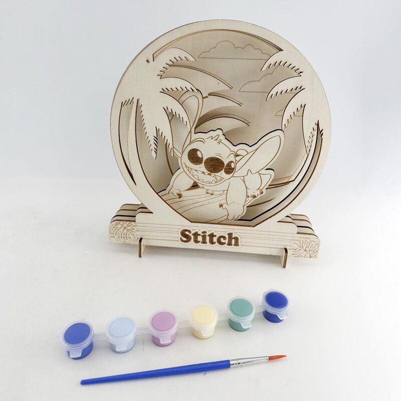 Disney Stitch colouring figure 6