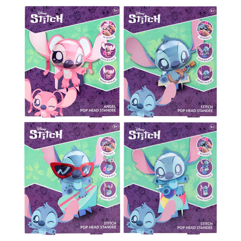 Disney Stitch assorted 3D figure 20cm 1