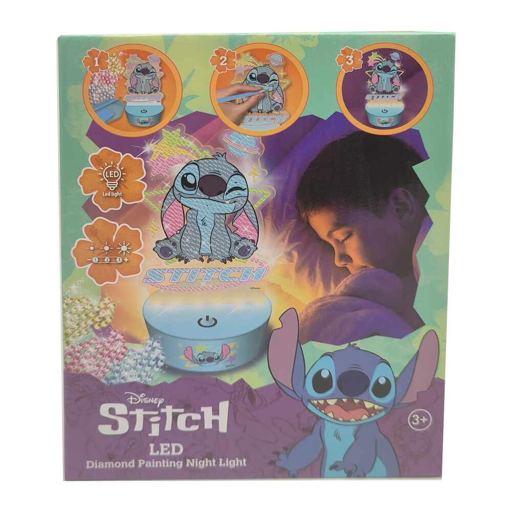 Disney Stitch LED light painting figure 1