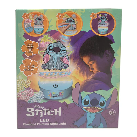 Disney Stitch LED light painting figure