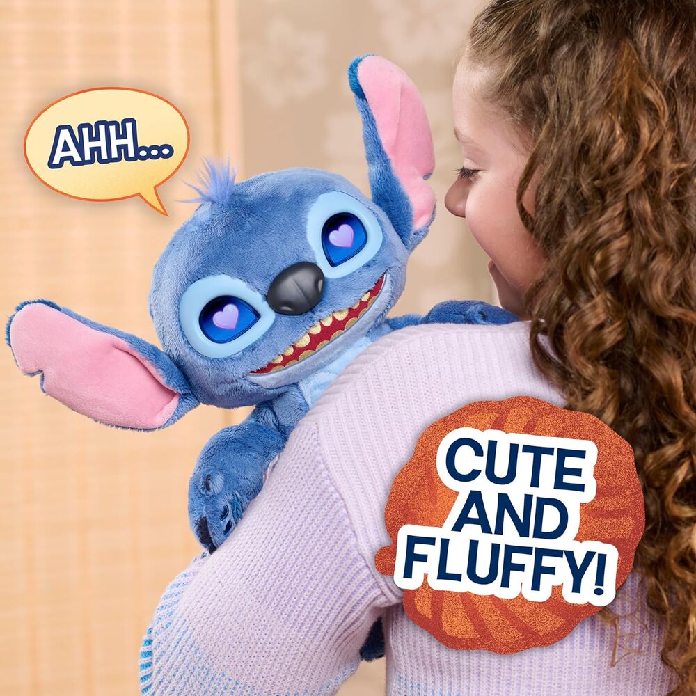 Disney Stitch interactive plush toy 30cm 7
