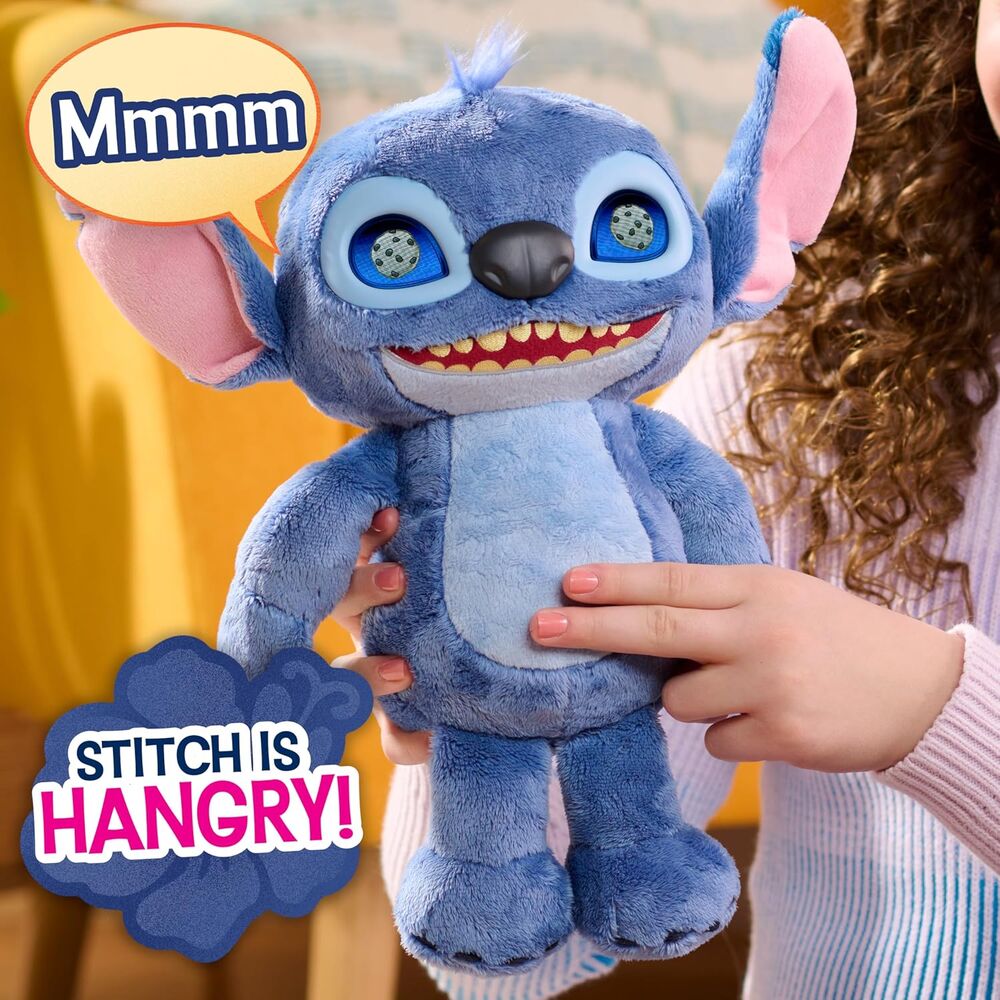 Disney Stitch interactive plush toy 30cm 8