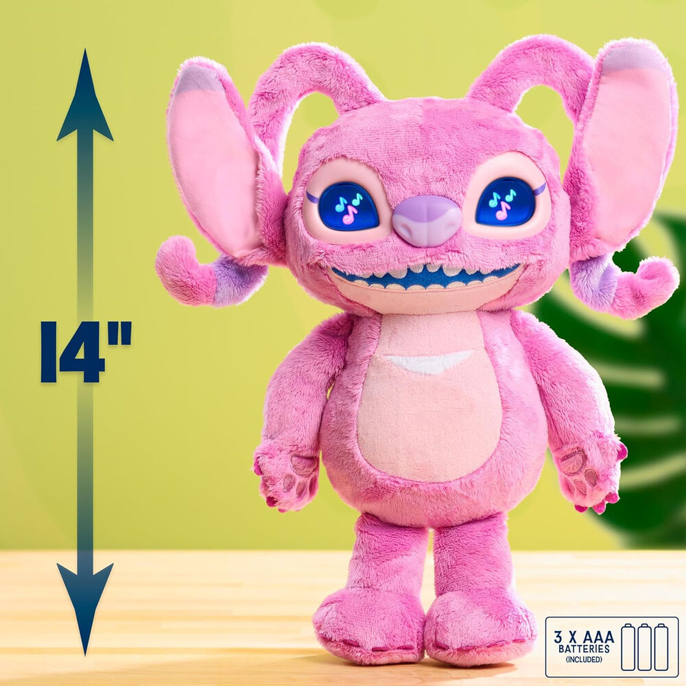 Disney Stitch Angel Interactive plush toy 5