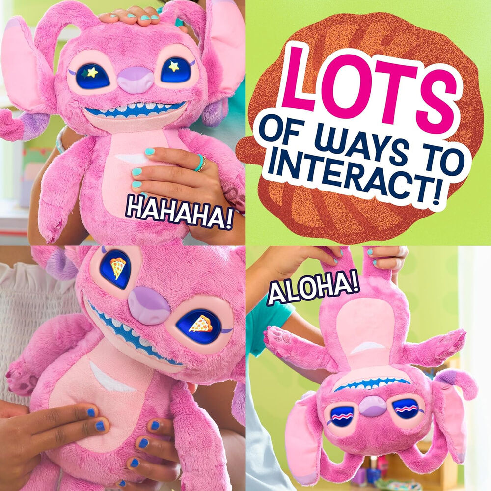 Disney Stitch Angel Interactive plush toy 6