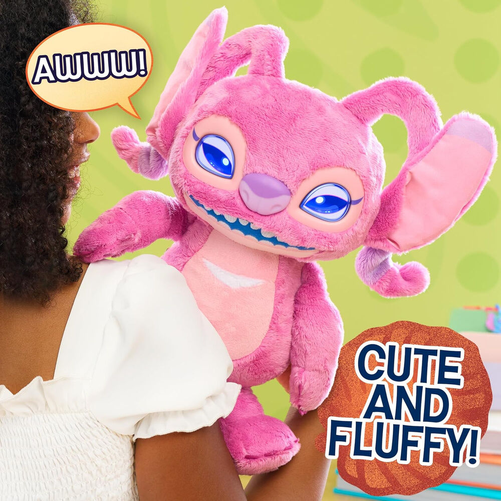 Disney Stitch Angel Interactive plush toy 7