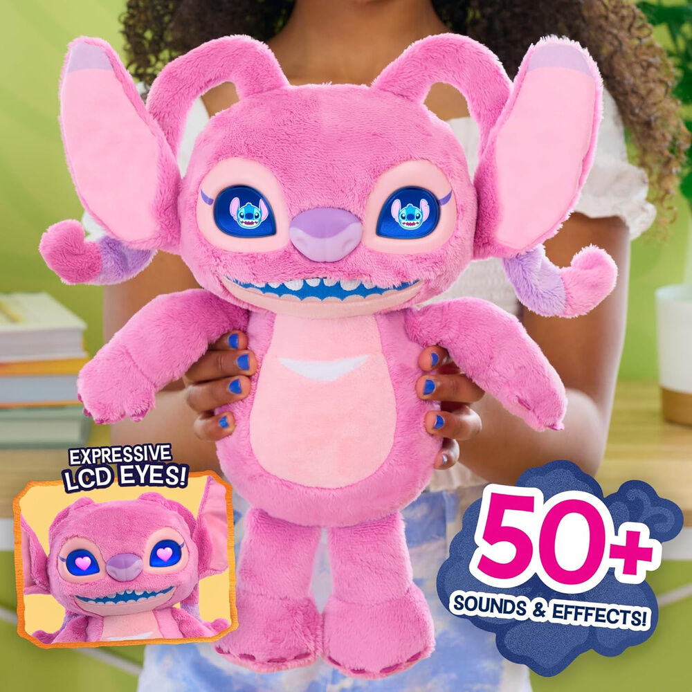 Disney Stitch Angel Interactive plush toy 8
