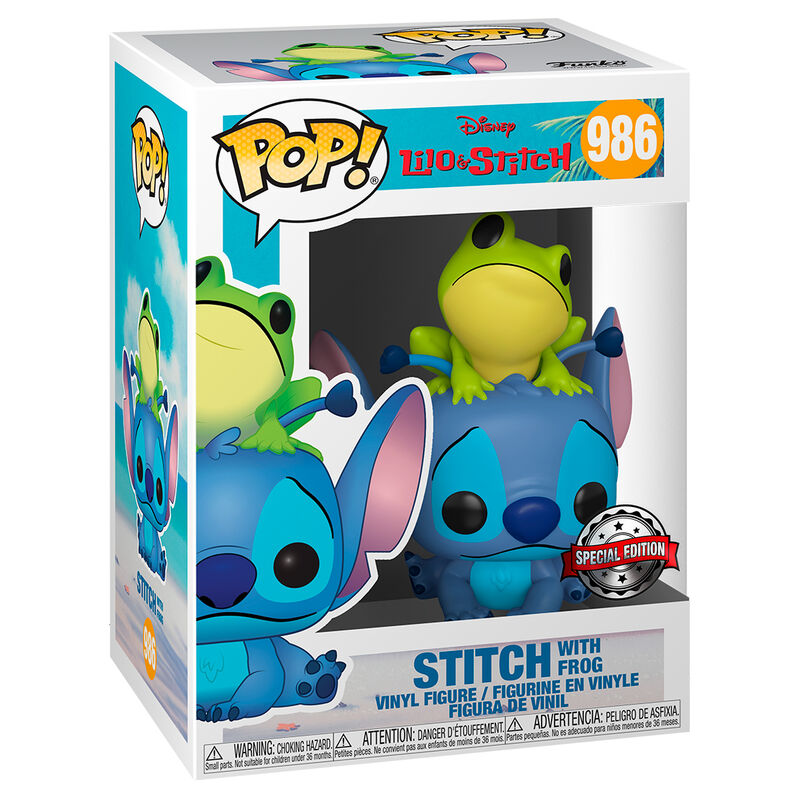 POP figure Disney Lilo & Stitch - Stitch with Frog Exclusive 1