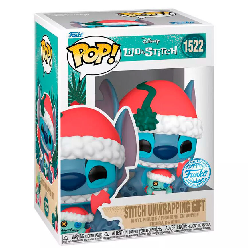 POP figure Disney Lilo & Stitch - Stitch Unwrapping Gift 1