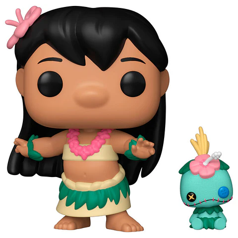 POP figure Disney Lilo & Stitch Hula Lilo with Scrump