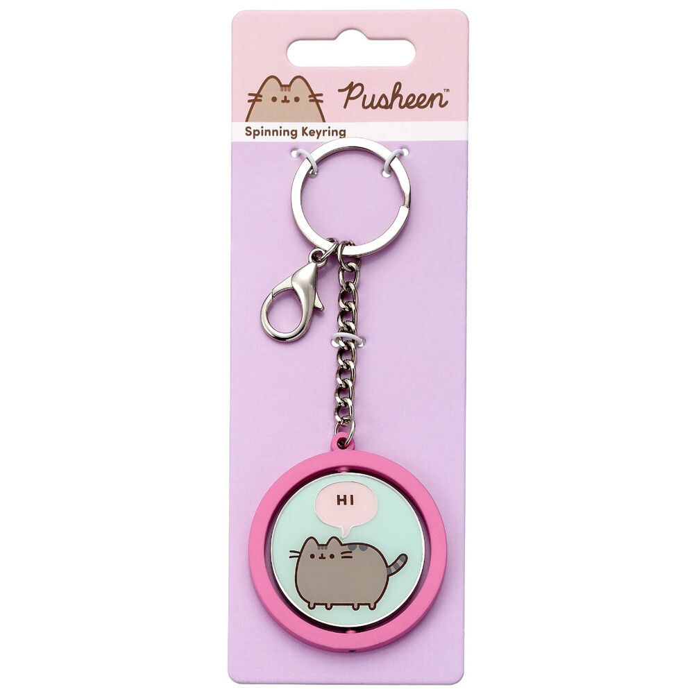 Pusheen Hi Bye keychain 1