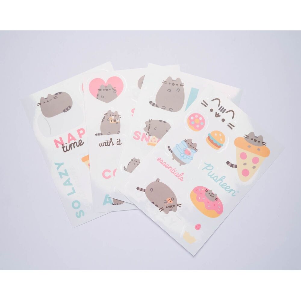 Pusheen reusable sticker set 3